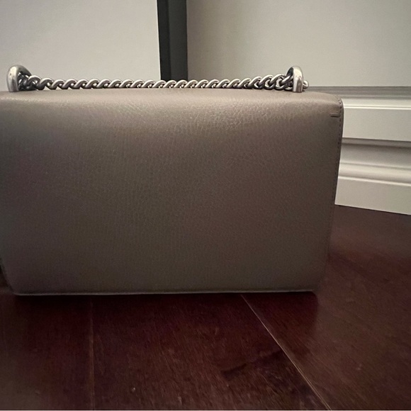 Dionsysus small grey handbag smoke free home, box, dust bag, card. - Picture 5 of 7